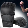 Gants demi-doigts pour hommes gants de boxe confortables faciles à utiliser durables robustes