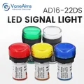 VaneAims-Voyant LED en plastique lampe de signalisation lampe de balise d'iode rouge jaune