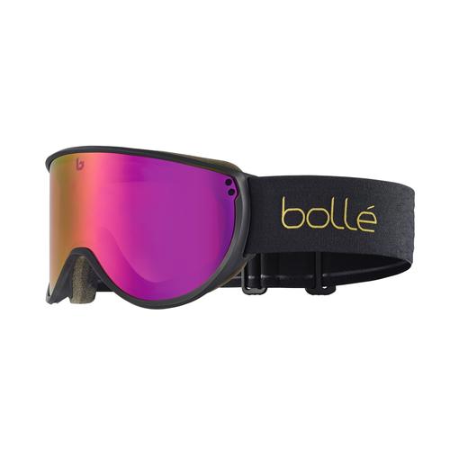 Bollé BLANCA Unisex-Skibrille Vollrand Monoscheibe Kunststoff-Gestell, schwarz