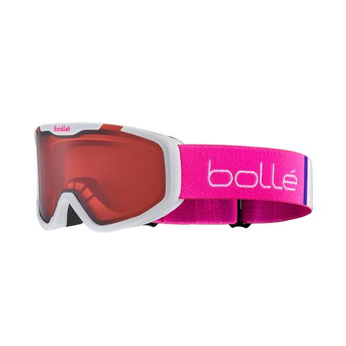 Bollé ROCKET Unisex-Skibrille Vollrand Monoscheibe Kunststoff-Gestell, pink