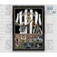 Newcastle United Legend Alan Shearer Football Shirt Back Print / Poster / Framed Memorabilia / Collectible / Signed