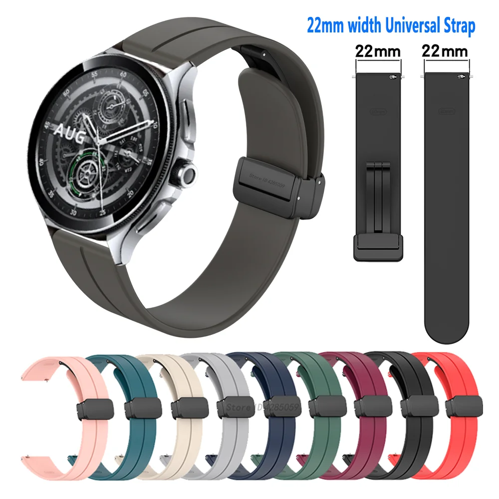 Magnetische Silikon Strap Für Für Xiaomi Uhr 2 Pro Armband Smart uhr Armband Für Xiaomi Uhr 2 Pro Sport strap Zubehör Image