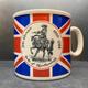 Vintage Duke of Marlborough 1650-1722 John Churchill & biography ceramic mug RWL London made in England *flawed*