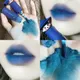 Lippen glasur matt blau Lip gloss wasserdicht dauerhafte nackte Samt Lippenstift gemalt Make-up