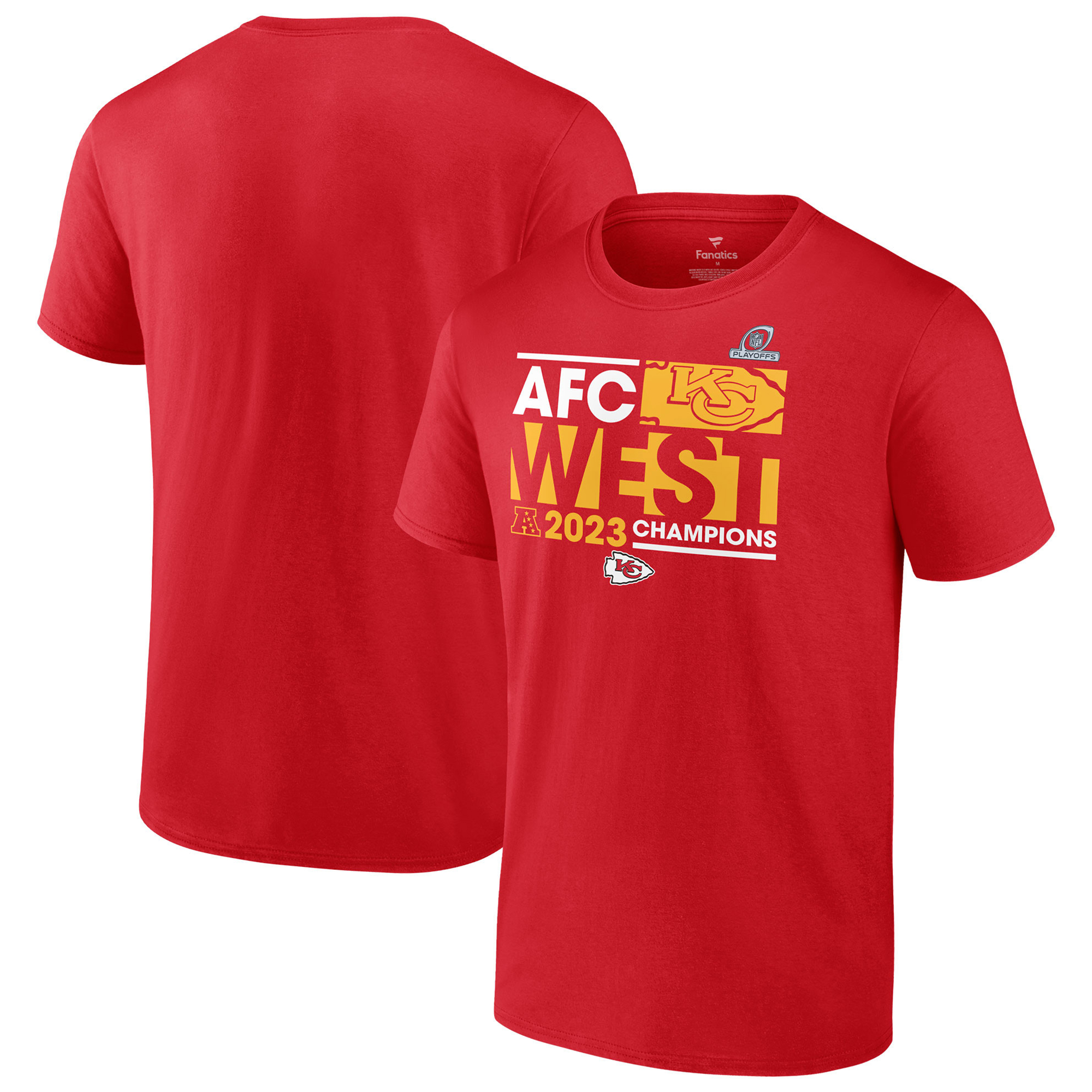 Kansas City Chiefs 2023 Division Conquer T-Shirt - Herren Image