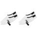 2 Pairs Barber Shoe Covers Hair Stylist Shoes Cloth Cape Protector Cosmetology Kit Beauty