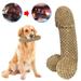 SEAYI Creative Shaped Pet Plush Toysâ”‚Dog Squeaky Stuffing Plush Chew Toys for Small Medium Dogs Puppy Aggressive Chewers Large Breedâ”‚Tough Durable Teething Interactive Dogs Chew Toys Brown