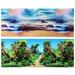 3pcs Aquarium Background Paper Double-sided Aquarium Background Picture Fish Tank Decor