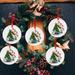 KIHOUT Discount 5PC 2020 Christmas Ornaments Hanging Decoration Gift Product Personalized Family