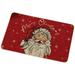 WQJNWEQ Gifts on Sales Decorative Doormat Non Slip indoor Outdoor Front Door Bathroom Entrance Mats Rugs Carpet Christmas Tree Party