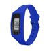 EKOUSN Gifts for Women And Men Pedometer Watch With LCD Display Walking Fitness Wristband Digital Step Count