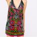 Free People Dresses | Free People Tangier Sequins Mini Dress Women’s Size Medium Nwt | Color: Black/Pink | Size: M