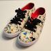 Disney Shoes | Disneyland Mickey Mouse Disney Comic Book Athletic Shoes. Size 9 | Color: Black/White | Size: 9