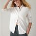 Athleta Tops | Athleta Women’s White Button Down Dress Shirt Career Travel Commuting Sz Xs | Color: White | Size: Xs