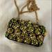 J. Crew Bags | J.Crew Floral Embellished Evening Bag New Without Tag | Color: Gold | Size: Os