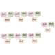 21 Pcs Embroidered Bath Towel Baby Bath Sponge Natural Bath Sponge Foam Bath Sponge Body Wash Natural Shower Exfoliating Scrubber Body Puff Sponges Bath Products Simple Newborn