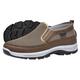Men's Shoes Orthopedic Shoes Work Shoes Slip On Casual Shoes Outdoor Trainers Loafers Work Shoes Non-Slip Mesh Lining Mens Casual Slip on Shoes,Brown,45/275mm