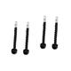 4 Pcs Single End Tension Rope Pull down Cord Heavy Duty Rope Gym Supplies Rope for Bodybuilding Exercise Single Grip Tricep Rope Triceps Rope Double Head Fitness Equipments Tpr