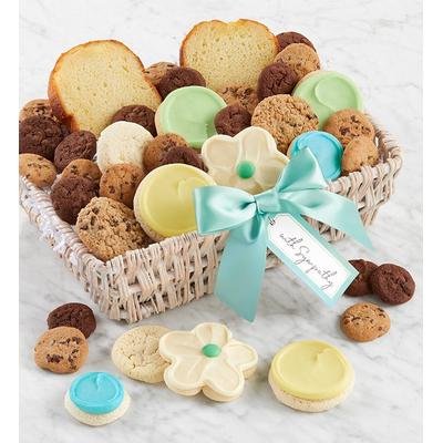 With Sympathy Gift Basket - Small by Cheryl's Cookies