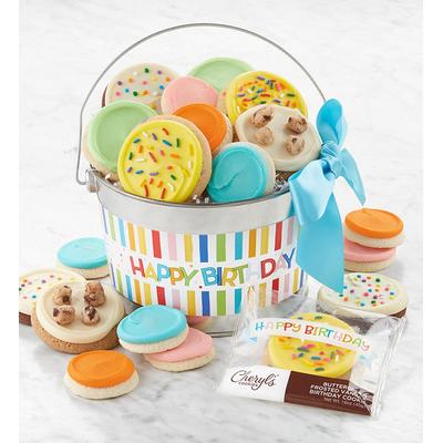 Birthday Cookie Gift Pail by Cheryl's Cookies