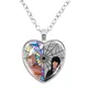 Collier pendentif coeur Addams pour femme bijoux faits à la main bricolage cadeau d'anniversaire