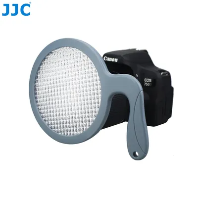 JJC Handgehaltener Weißabgleichsfilter, Weißabgleichsscheibe für digitale Fotografie, gleichmäßige, genaue Farbe für Objektivfilter bis 95 mm