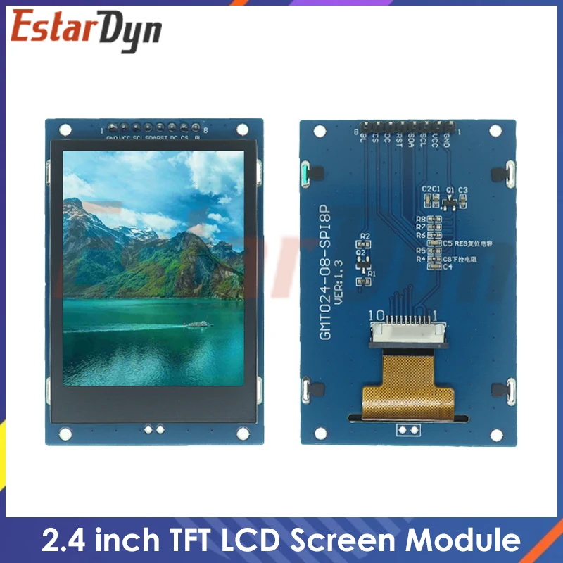 2,4 Zoll TFT SPI 65K Display 240*320 Smart Display Bildschirm 8P Laufwerk IC ST7789 Laufwerk IC Modul Image