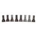 Brick Hook Clips Steel Brick Hanger Brick Hangers No Drill Outdoor 8Pcs Steel Brick Hanger Fits Standard Size Bricks 2 1/4 Inch to 2 3/8 Inch in Height