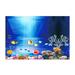 COOLL Colorful Aquarium Backdrop Fish Tank Background Aquarium Background Double Sided 3d Effect Clear Print Terrarium Underwater