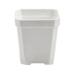 Clearance! Nomeni Plant Pots 10Pcs Succulent Thickened Pot Sowing Seedling Basin Plastic Resin Square Basin Garden Supplies White