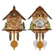 Neue Uhr Wand Holz Holz Pendel Vintage Uhren Kuckuck Kinder Vogel hängen Retro 3D Glockenspiel Dekor