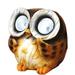 Clearance! Nomeni Desk Decor Creative Owl Solar Energy Lamp Animal Sculpture Resin Ornaments Cute Owl Night Light Birthday Gift Christmas Decoration Home Decor