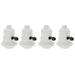 4 Pcs Screw Light Socket USB Receptacle Outlet Edison Bulbs Lamp Sockets and Parts Fixture