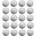 20 Pcs Golf Practice Balls Foam Ball Golf Training Indoor and Outdoor for Backyard Hitting Mat White