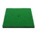 Golfs Hitting Pad Indoor Golfing Practice Mat Golfs Training Tool (Dark Green)