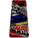 Cartoon Speed Racer Car Pattern TPE Yoga Mat for Workout & Exercise - Eco-friendly & Non-slip Fitness Mat
