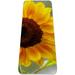 Sunflower Blossom Bloom Summer Yellow Flower Pattern TPE Yoga Mat for Workout & Exercise - Eco-friendly & Non-slip Fitness Mat