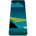 Lighthouse Green Cove Pattern TPE Yoga Mat for Workout & Exercise - Eco-friendly & Non-slip Fitness Mat