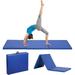 YRLLENSDAN Gymnastics Mat 6x2 FT Wrestling Mat Thick Yoga Mat 2 Inch Gym Mat Tumbling Mat Gymnastics Mat for Kids Toddler Adult Tumbling Blue