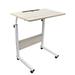 2pcs Laptop Table Movable Lifting Bedside Table Desk Multifunctional Laptop Stand with Slot for Office Home