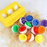 Shape Puzzle Baby Toys 13 24 Months Smart Egg Matching Educational Simulation Toy