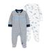 Carter s Child of Mine Baby Boy Sleep N Play 2-Pack One-Piece Sizes Preemie-6/9 Months