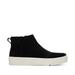 TOMS Women's Black Verona Mid Suede Platform Sneakers Shoes, Size 6