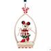 Disney Holiday | Disney Sketchbook Retro Minnie Holiday Joy Christmas Ornament Nip | Color: Red/White | Size: Os