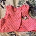 Disney Jackets & Coats | Baby Girl Disney Pink Minnie Mouse Vest Size 18 Months | Color: Pink | Size: 18mb