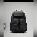 Lululemon Athletica Bags | - Nwt! Lululemon Backpack 23l | Color: Black/Red | Size: Os