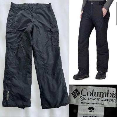 Columbia Pants | Columbia Winter Ski Snowboarding Snow Pants Size L | Color: Black | Size: L