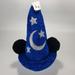 Disney Accessories | Disney Parks Mickey Mouse Fantasia Wizard's Hat Nwt | Color: Blue | Size: Os