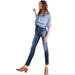 Madewell Jeans | Madewell 10” High-Rise Skinny Drop Hem Jeans, Size 28 | Color: Blue | Size: 28