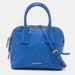 Burberry Bags | Burberry Blue Pebbled Leather Yorke Satchel | Color: Blue | Size: Os